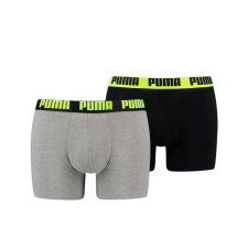 Puma Boxer szett 2 db-os Fekete/Szürke férfi alsó