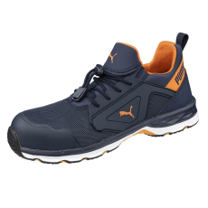 Puma Chase Blue/Orange S1PS ESD FO HRO SR munkavédelmi cipő (kék/narancs, 48)