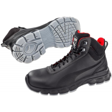 Puma Condor Black Mid S3 ESD SRC Védőbakancs (fekete, 39) munkavédelmi cipő