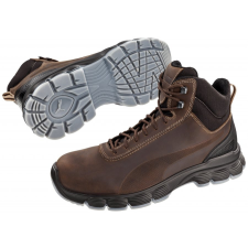 Puma Condor Brown Mid S3 ESD SRC védőbakancs 63.012.2 munkavédelmi cipő