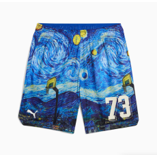 Puma Dylan Exhibit 7" AOP Short rövidnadrág Kék 3XL