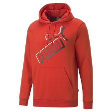 Puma ESS+ Big Logo kapucnis pulóver FL férfi pulóver, kardigán