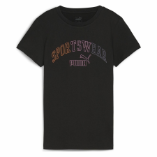 Puma Ess+ Logo Lab Tee 68298601 Női Póló Fekete S női póló