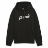 Puma Ess+ Script Hoodie Fl 68153401 Női Kapucnis Pulóver Fekete L