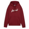 Puma Ess+ Script Hoodie Fl 68153413 Női Kapucnis Pulóver Piros S