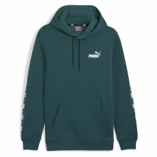 Puma Ess+ Tape kapucnis pulóver 84904008 férfi türkiz XL