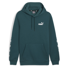 Puma Ess+ Tape kapucnis pulóver 84904008 férfi türkiz XS