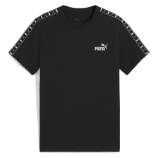 Puma Ess Tape Tee B 68578001 Gyerek Póló Fekete 152 gyerek póló