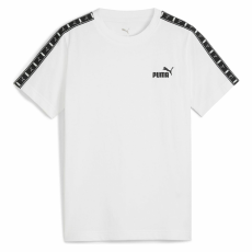 Puma Ess Tape Tee B 68578002 Gyerek Fehér Póló 152