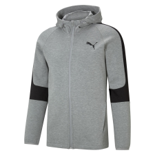 Puma Evostripe Core Fz kapucnis pulóver 58581203 férfi szürke XXL férfi pulóver, kardigán