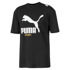  Puma férfi loose fit sport póló - fekete - L