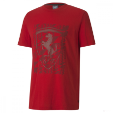 Puma Ferrari Big Shield+ Környakú Póló