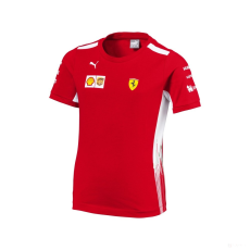 Puma Ferrari Környakú Gyerek Póló - Team