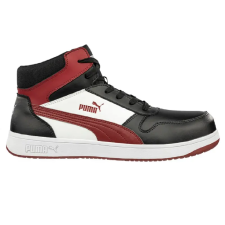 Puma Frontcourt Mid S3L ESD FO HRO SR munkavédelmi bakancs (fekete/fehér, 46) munkavédelmi cipő