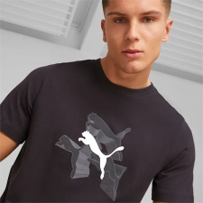 Puma Graphics pamut póló férfi 674487 01 XXL férfi póló