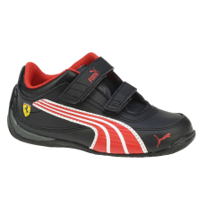 Puma Gyerek sportcipő Puma Ferrari Drift Cat 4 L SF NM V, fekete-rosso corsa-fehér, 20