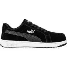 Puma iconic black low S1PL esd FO HRO SR munkavédelmi cipő (49)