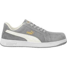 Puma Iconic Suede Grey Low S1PL ESD FO HRO SR munkavédelmi cipő munkavédelmi cipő