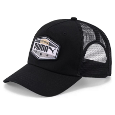 Puma Prime Trucker baseball sapka, fekete-szürke-fehér, S24 férfi sapka
