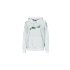 Puma Pulóverek ESS+ BLOSSOM SCRIPT HOODIE TR Fehér US L női pulóver, kardigán