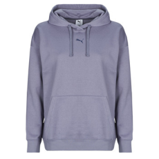 Puma Pulóverek ESS Cat Logo Relaxed Hoodie FL Lila US L