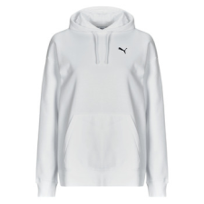 Puma Pulóverek ESS Relaxed Hoodie FL Fehér US XS női pulóver, kardigán