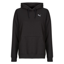 Puma Pulóverek ESS Relaxed Hoodie FL Fekete US L női pulóver, kardigán