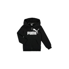 Puma Pulóverek ESSENTIAL BIG LOGO FZ HOODIE Fekete 11 / 12 Jahre