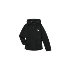 Puma Pulóverek EVOSTRIPE CORE FZ HOODIE Fekete 4 / 5 Jahre