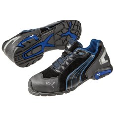 Puma Rio Black Low S3 Védőcipő (fekete/kék/szürke, 42)