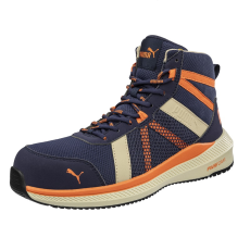 Puma Rival S1PS ESD FO HRO SR munkavédelmi bakancs (kék/narancs, 45)