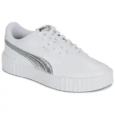 Puma Rövid szárú edzőcipők Carina 3,0 Metallic Whisper Fehér 37 női cipő
