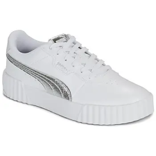 Puma Rövid szárú edzőcipők Carina 3,0 Metallic Whisper Fehér 41 női cipő