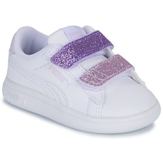 Puma Rövid szárú edzőcipők Smash 3.0 L Glitter Velcro V Inf Fehér 19