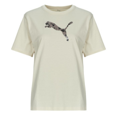 Puma Rövid ujjú pólók ESS GRAPHIC Animal Relaxed Tee Bézs US M