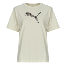 Puma Rövid ujjú pólók ESS GRAPHIC Animal Relaxed Tee Bézs US XS női póló