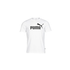 Puma Rövid ujjú pólók ESS LOGO TEE Fehér US XS férfi póló