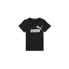 Puma Rövid ujjú pólók ESSENTIAL LOGO TEE Fekete 11 / 12 Jahre