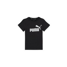 Puma Rövid ujjú pólók ESSENTIAL LOGO TEE Fekete 5 / 6 Jahre gyerek póló