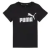 Puma Rövid ujjú pólók ESSENTIAL LOGO TEE Fekete 7 / 8 Jahre