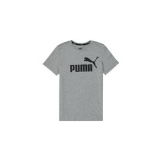 Puma Rövid ujjú pólók ESSENTIAL LOGO TEE Szürke 7 / 8 Jahre