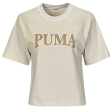 Puma Rövid ujjú pólók PUMA SQUAD GRAPHIC TEE Bézs US S női póló
