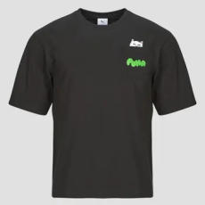 Puma Rövid ujjú pólók Relaxed Pocket Tee Fekete EU S