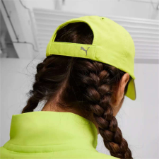 Puma Running Cap III Reflective Design baseball sapka, lime pow-ezüst, S24 férfi sapka