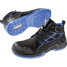 PUMA Safety Krypton Blue Mid 634200-47 ESD biztonsági csizma S3 Méret: 47 Fekete, Kék 1 pár (634200-47)
