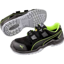 PUMA Safety Neodyme Green Low 644300-40 ESD biztonsági cipő S1P Méret: 40 Fekete, Zöld 1 pár (644300-40) munkavédelmi cipő