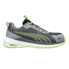 Puma Slide Grey/Green S1PS ESD FO HRO SR munkavédelmi cipő munkavédelmi cipő