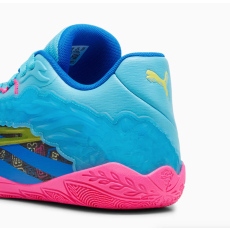 Puma Stewie 3 Midnight in Tokyo kosárlabda cipő Unisex Kék 40.5
