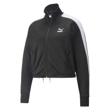 Puma T7 Crop Track kabát pulóver 53351901 női fekete M női pulóver, kardigán