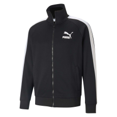 Puma tréningruha blúz ikonikus T7 pályakabát 53009401 férfi fekete XL-hez